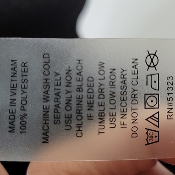 Vince Camuto Black Ruffled Cap Sleeves Mock Shirred Neck SZ S - Picture 11 of 11